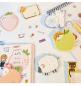 Preview: 360Home Kreative Cartoon abziehbare Haftnotizen